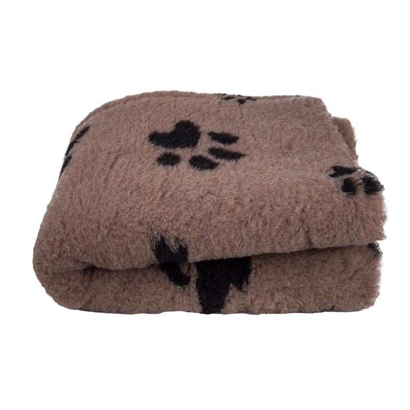 BUBA Legowisko antypoślizgowe DRY BED 28mm beż czarne łapki AB08