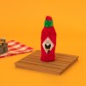 ZippyPaws pluszowa trzaskająca butelka Hot Sauce Pupbasco ZP982