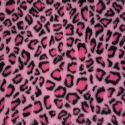 BUBA Legowisko antypoślizgowe DRY BED 28mm leopard różowy A73