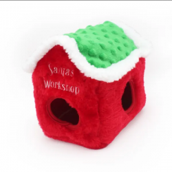 ZippyPaws pluszowa norka Warsztat Św. Mikołaja ZP795