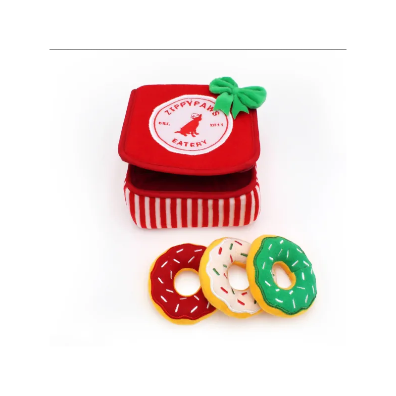 ZippyPaws pluszowa norka Donuty świąteczne ZP797