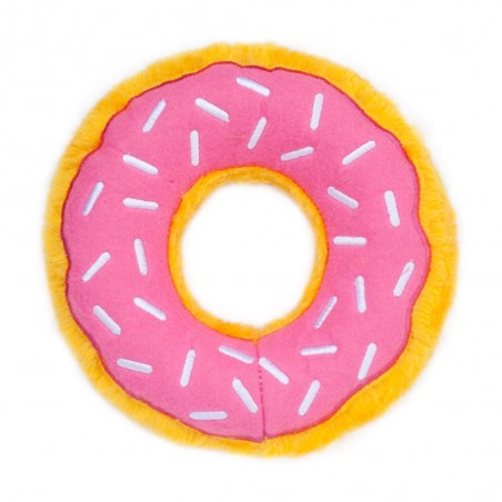 ZippyPaws pluszowy donut standard truskawkowy ZP256
