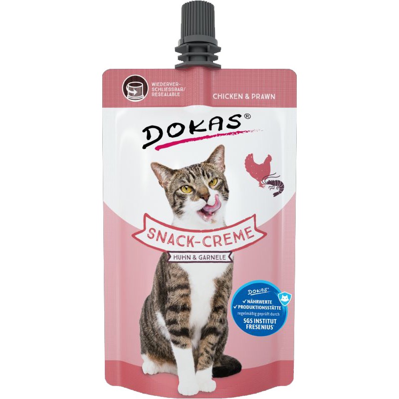 DOKAS krem w tubce 90g kurczak krewetki 202377