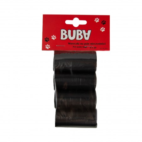 BUBA Woreczki na odchody 4x 20szt
