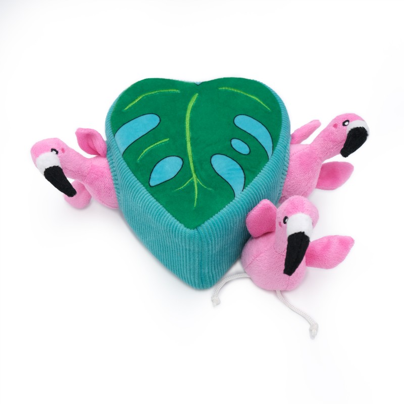 ZippyPaws Pluszowa norka Flamingi ZP1073
