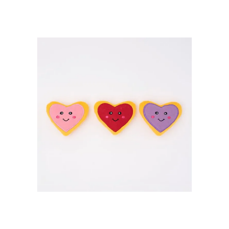 ZippyPaws plusz Serca 3szt ZP756