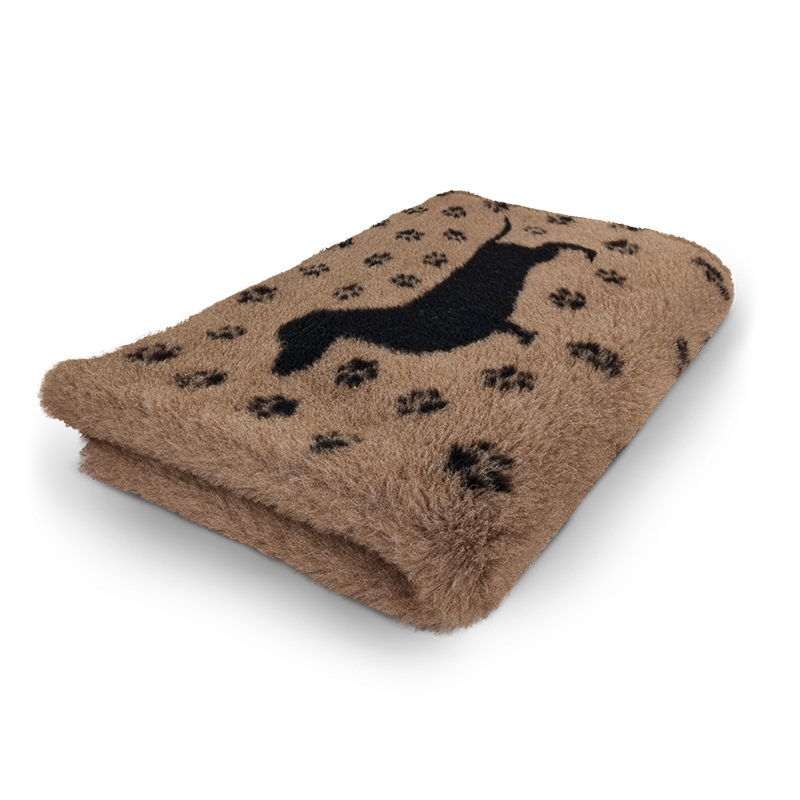 BUBA Legowisko antypoślizgowe DRY BED 28mm jamnik brąz JAMNIK01