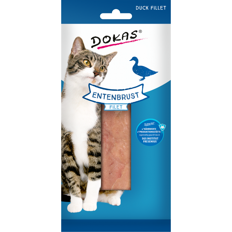 DOKAS filet z kaczki 22g 205644 Krótka data ważności do 30.04.2026