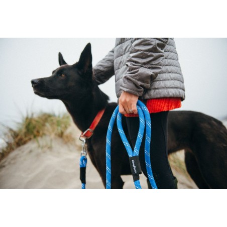 ZippyPaws Smycz z liny wspinaczkowej 1,8m niebieska ZP306