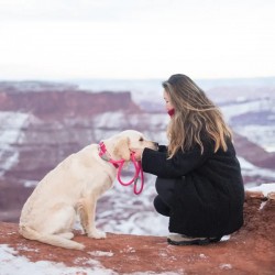 ZippyPaws Smycz sznurowa 1,5m różowa ZP375