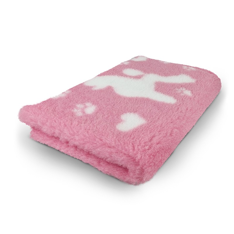 BUBA Legowisko antypoślizgowe DRY BED 28mm róż PUDEL PUDEL03