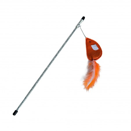 BUBA Wędka z rybą i piórami 3911