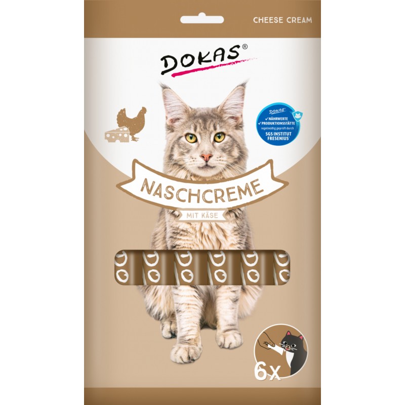 DOKAS  kot Snack Cream 90g ser 205347