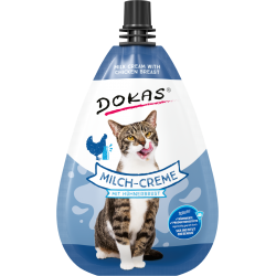 DOKAS kot Milk Cream 80g kurczak 205675 Krótki termin przydatności do spożycia 11.2026