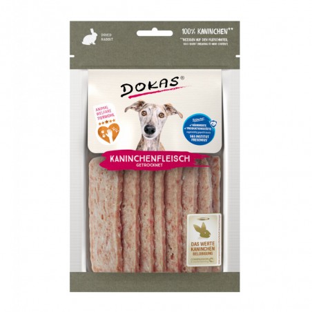 DOKAS pies paski 70g królik 200090