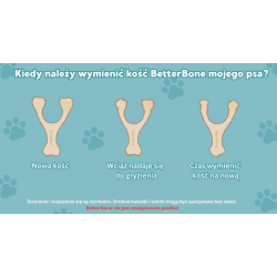 BetterBone kość do gryzienia Mini Light Beef