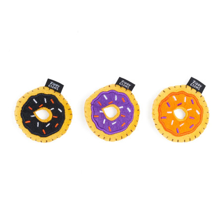 ZippyClaws 3-pak Donuty Halloween ZC528