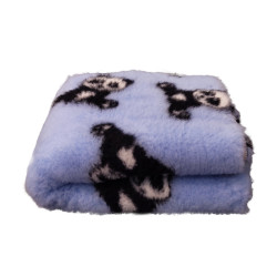 BUBA Legowisko antypoślizgowe DRY BED 28mm błękit panda A250