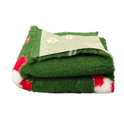 BUBA Legowisko antypoślizgowe DRY BED 28mm zieleń skrzaty XMS04
