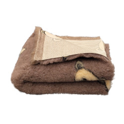 BUBA Legowisko antypoślizgowe DRY BED 28mm brąz misie beżowe A252