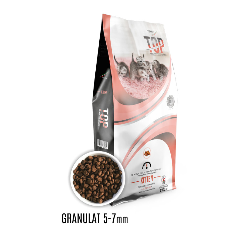 TOP Premium Food Kitten z kurczakiem