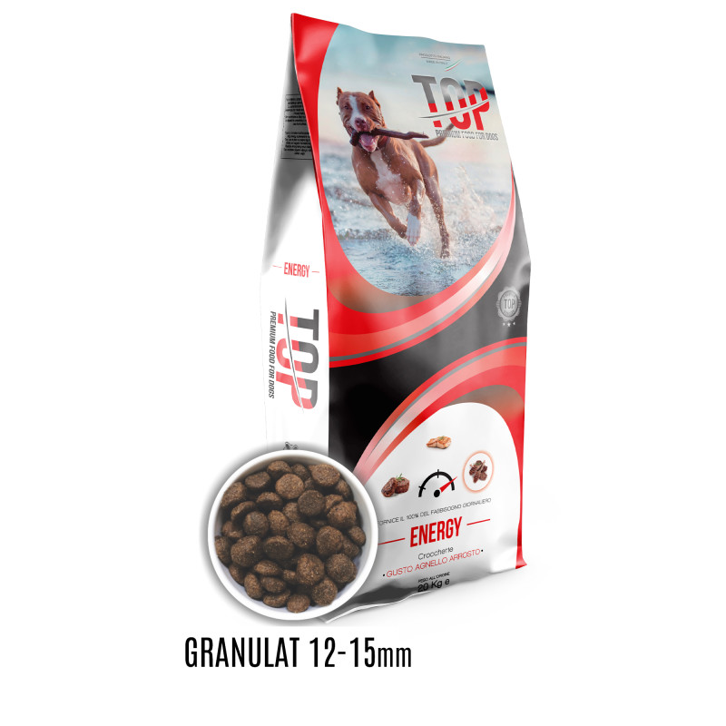 TOP Premium Food Adult Dog Energy M/L 20kg z jagnięciną