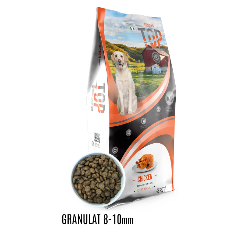 TOP Premium Food Adult Dog Chicken S/M z kurczakiem