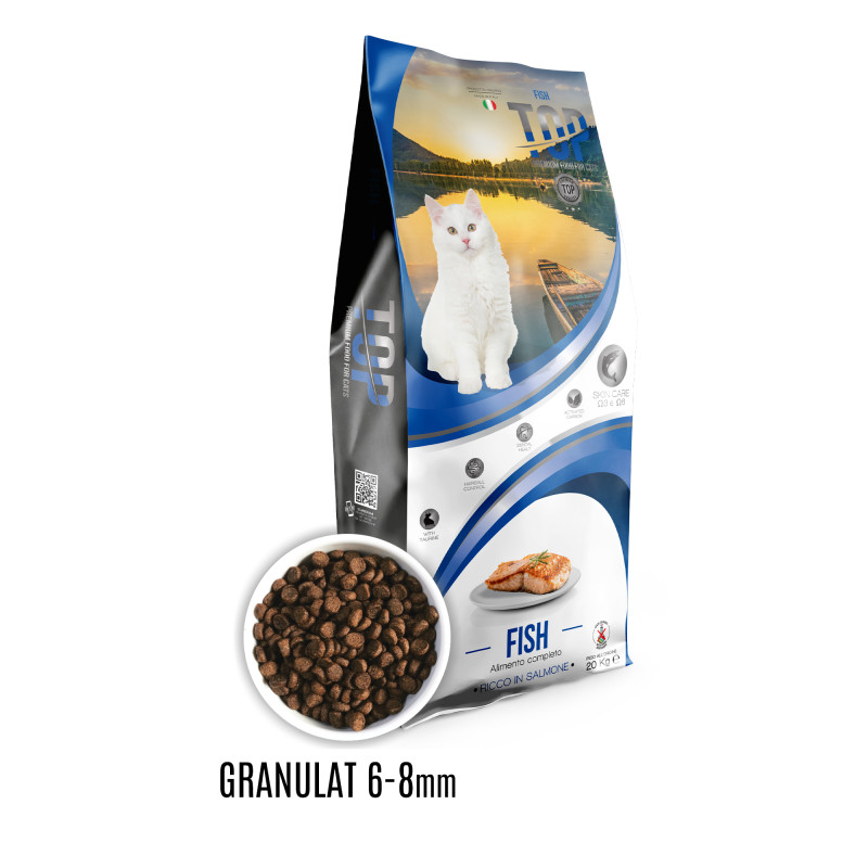 TOP Premium Food Adult Cat Fish z łososiem