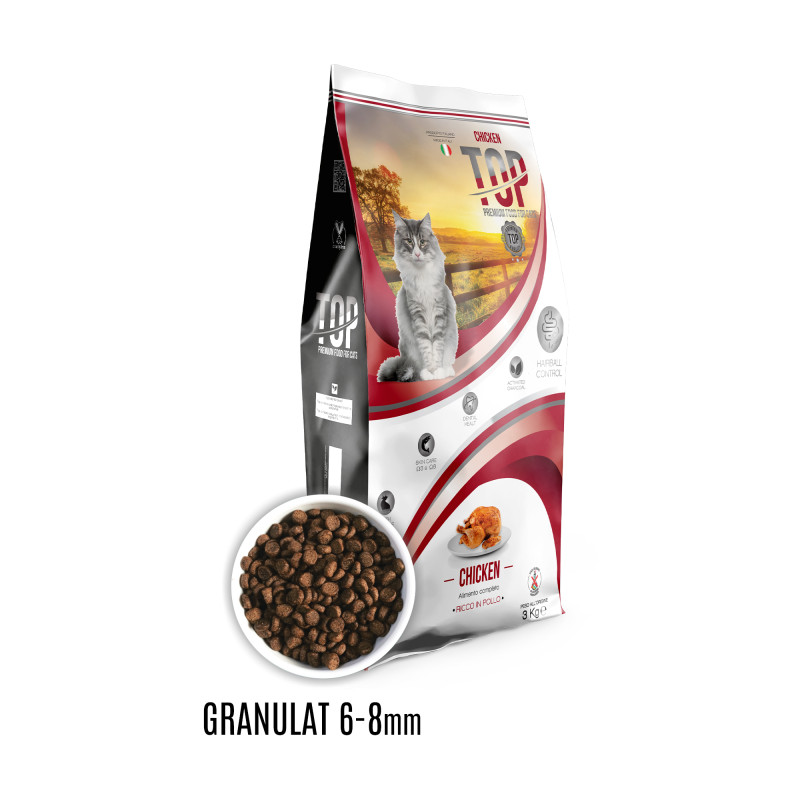 TOP Premium Food Adult Cat Chicken z kurczakiem
