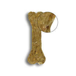 Bubalicious Kość Puppy & Senior o smaku królika z dodatkiem glukozaminy i chondroityny WSPARCIE STAWÓW 17cm 3717