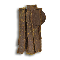 BUBAlicious More Meat paski 70g królik z bananem i sezamem 3759 Termin przydatności do spożycia 10.2026