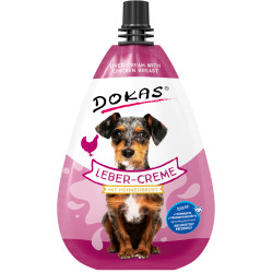 DOKAS pasta wątróbka & kurczak 85g 206214 Krótki termin przydatności do spożycia 10.2026