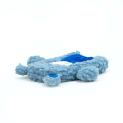 BUBA Teddy niebieski pluszak bez piszczałki i bez wypełnienia 8303