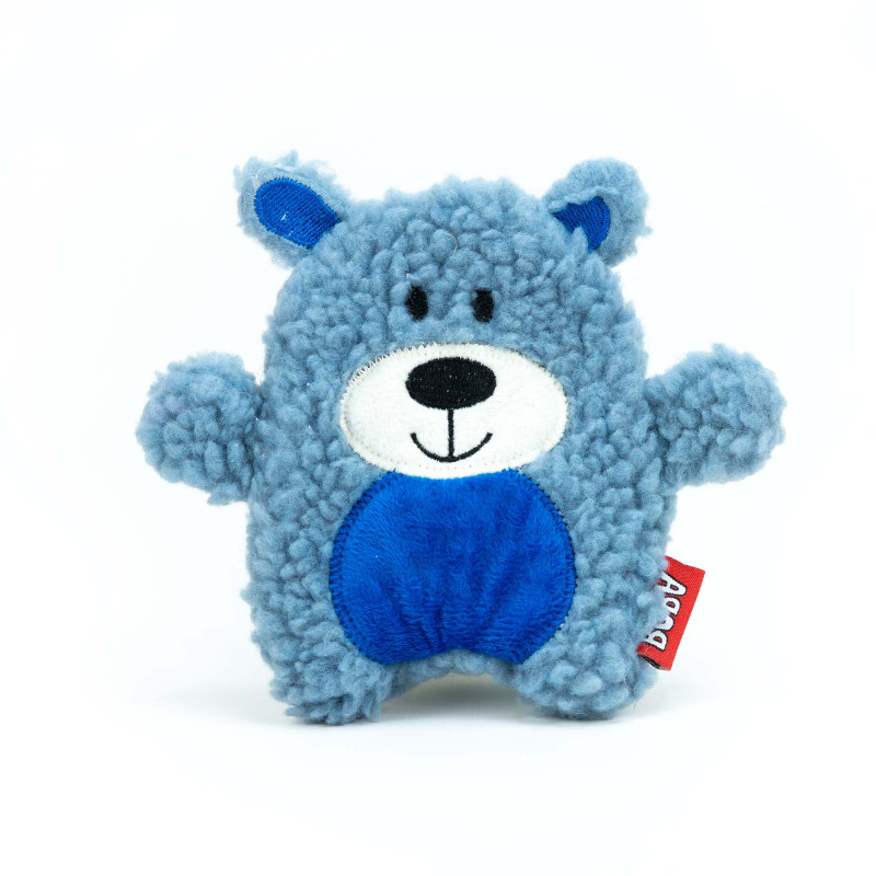 BUBA Teddy niebieski pluszak bez piszczałki i bez wypełnienia 8303