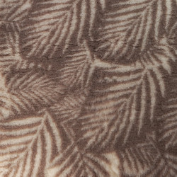 BUBA Legowisko antypoślizgowe DRY BED 28mm kremowy w liście A231