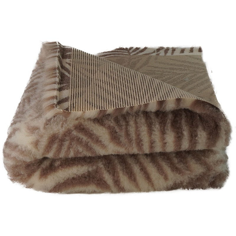 BUBA Legowisko antypoślizgowe DRY BED 28mm kremowy w liście A231