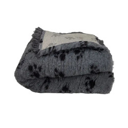 BUBA Legowisko antypoślizgowe DRY BED 28mm szary w czarne łapki A11