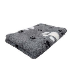 Legowisko antypoślizgowe DRY BED 28mm szary duże małe łapy A12