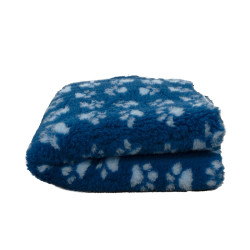 BUBA Legowisko antypoślizgowe DRY BED 28mm granat w błękitne łapki A14