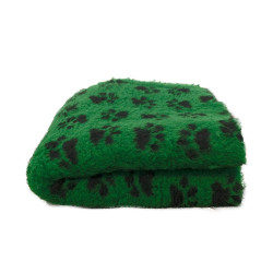 BUBA Legowisko antypoślizgowe DRY BED 28mm zieleń w czarne łapki A19