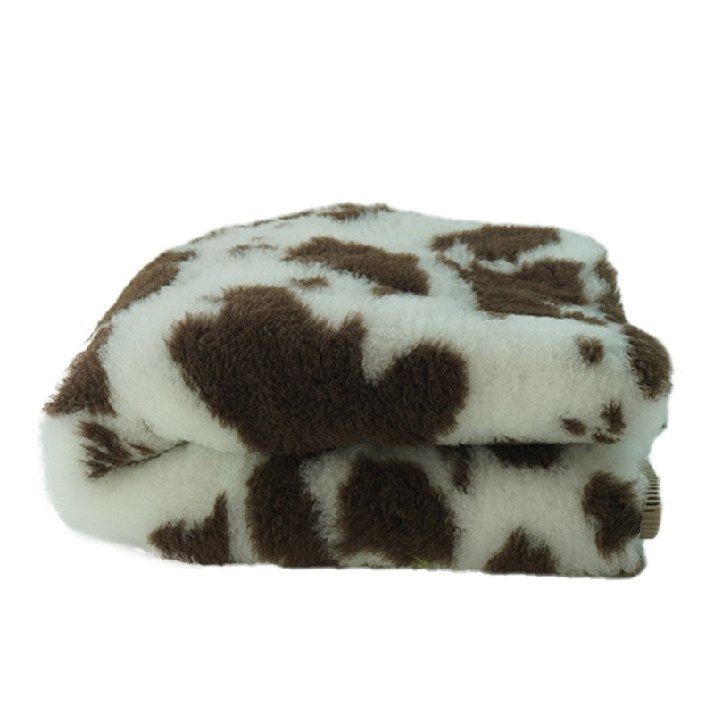 BUBA Legowisko antypoślizgowe DRY BED 28mm biało brązowa krówka A43