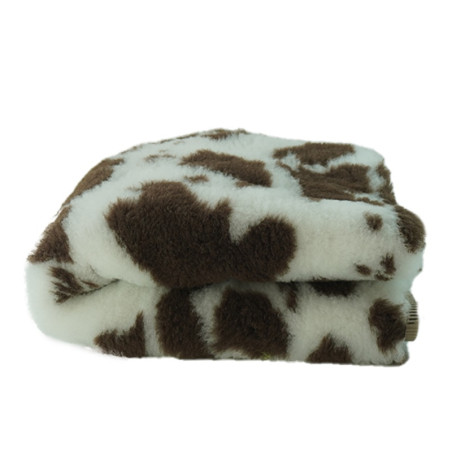 BUBA Legowisko antypoślizgowe DRY BED 28mm biało brązowa krówka A43