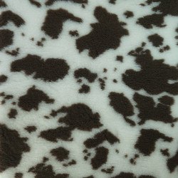 BUBA Legowisko antypoślizgowe DRY BED 28mm biało brązowa krówka A43