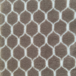 BUBA Legowisko antypoślizgowe DRY BED 28mm geometria beż A78