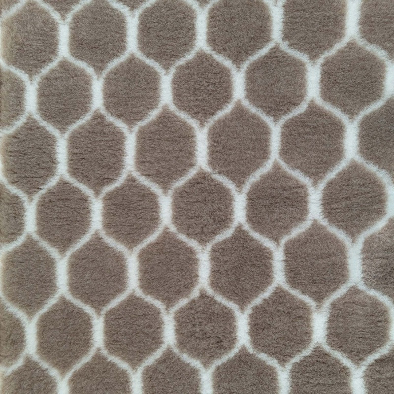 BUBA Legowisko antypoślizgowe DRY BED 28mm geometria beż A78