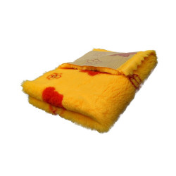 BUBA Legowisko antypoślizgowe DRY BED 28mm żółty w kwiaty A99