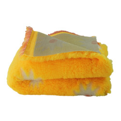 BUBA Legowisko antypoślizgowe DRY BED 28mm żółty w stokrotki A204