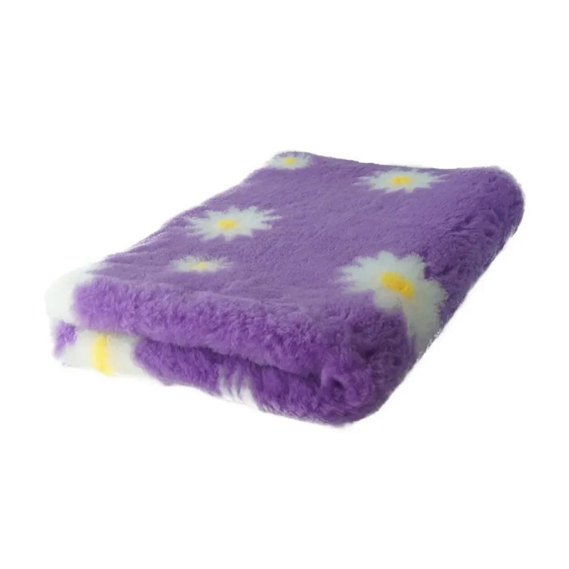 BUBA Legowisko antypoślizgowe DRY BED 28mm wrzosowy w stokrotki A206