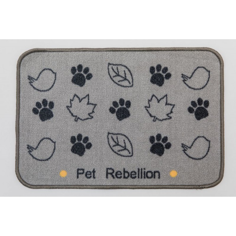 Pet Rebellion podkładka pod miski L liście