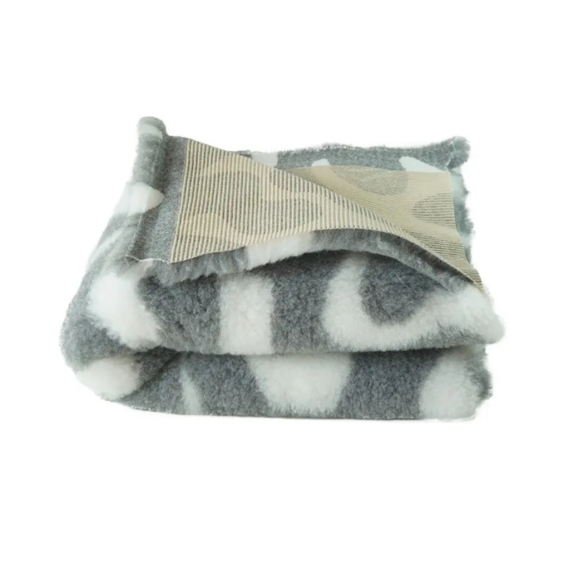 BUBA Legowisko antypoślizgowe DRY BED 28mm zawijasy biało szare A212